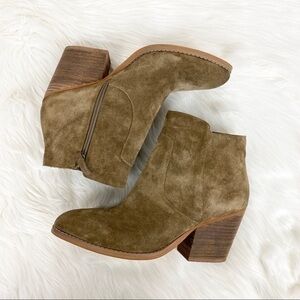 Treasure & Bond Suede Leather Booties Sz 8.5